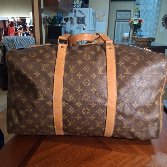 Louis Vuitton Brown Monogram Travel Bag - Picture 2 of 16
